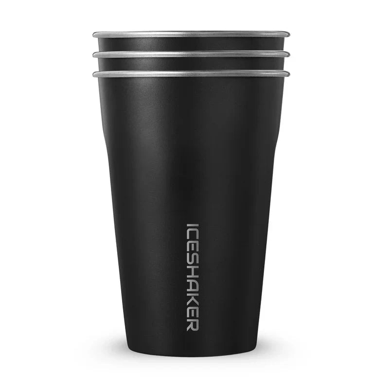 20oz Stainless Steel Cups - 3 Pack