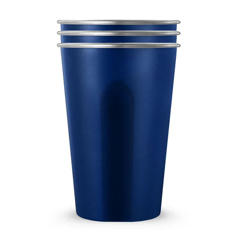 20oz Stainless Steel Cups - 3 Pack