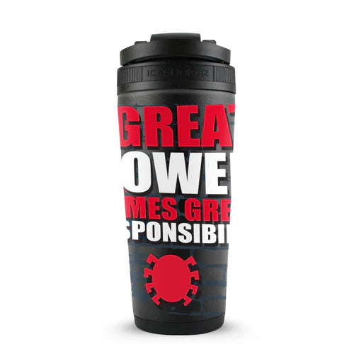 Marvel Spiderman "With Great Power.." 4D Ice Shaker