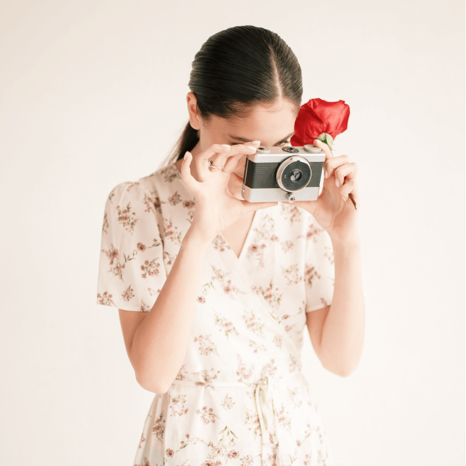 Garden Party Light Floral Dress