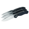 Compact Stainless Steel Folding Knife Kit